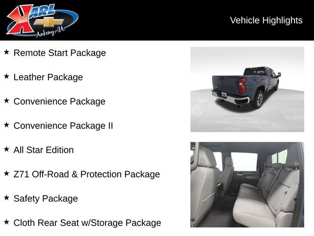 New 2025 Chevrolet Silverado 2500 LT w/ All Star Edition image 3