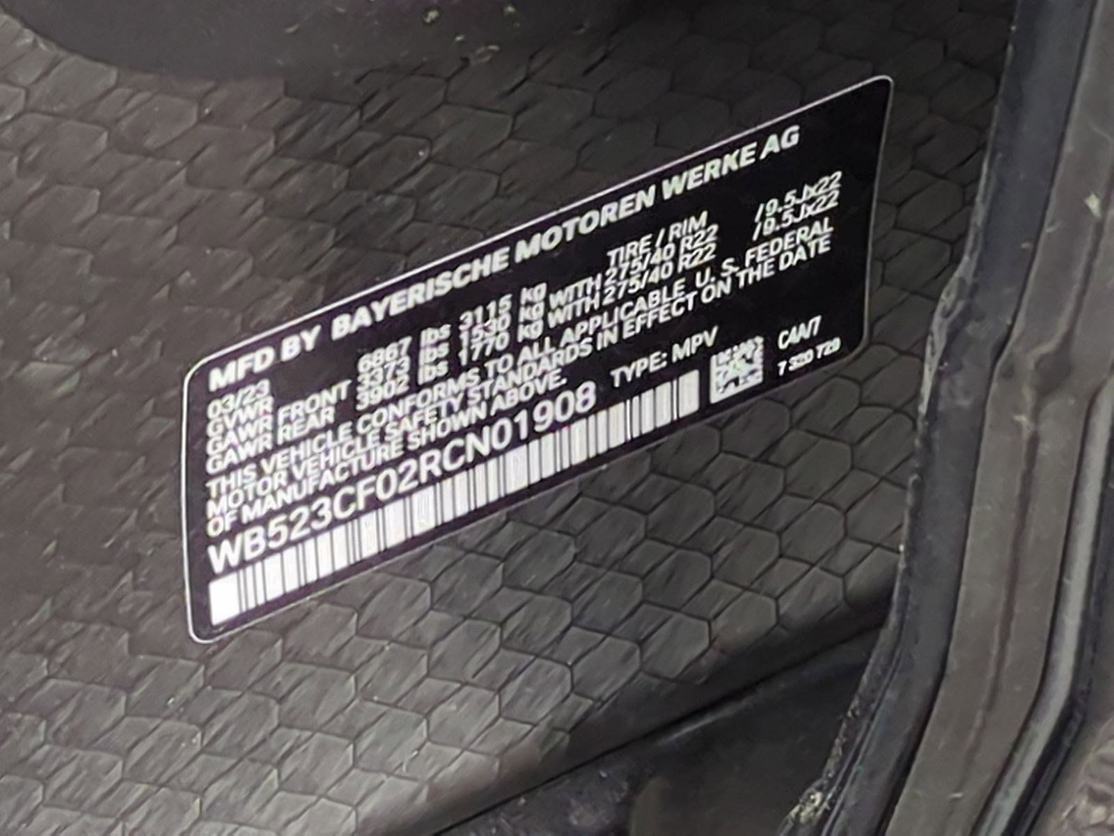 Used 2024 BMW iX xDrive50 w/ Sport Package image 32