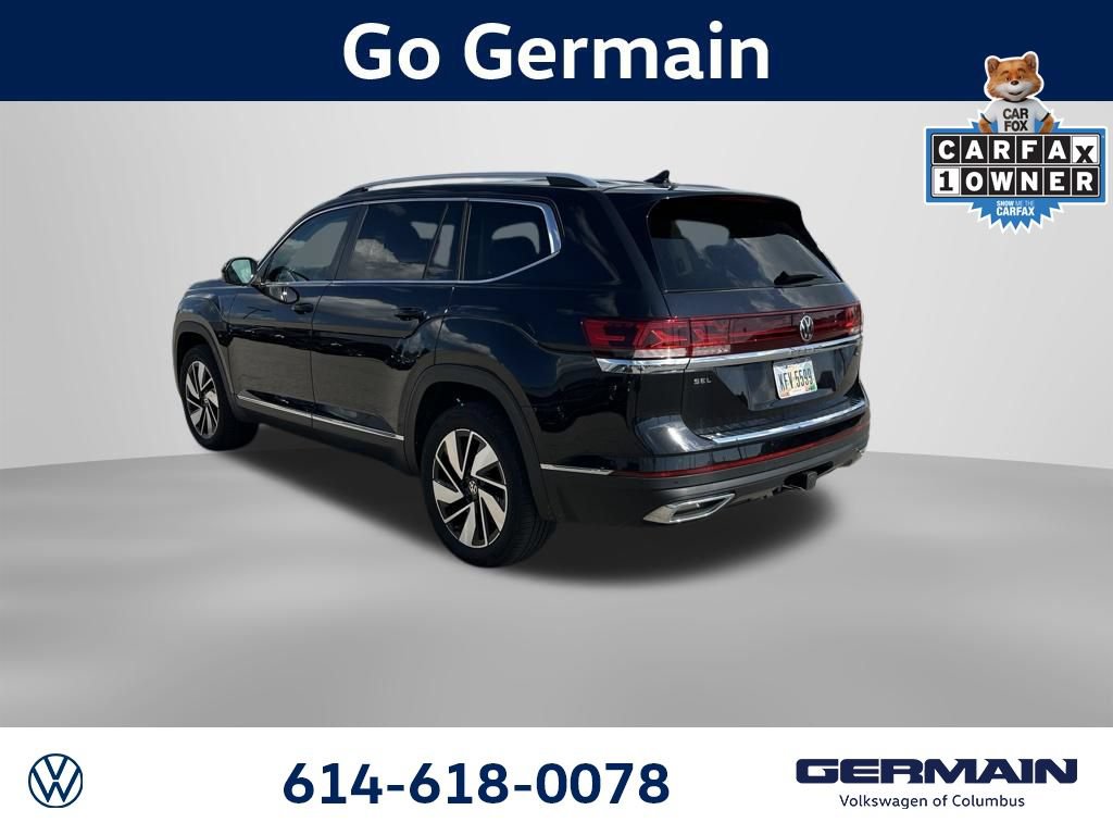 Used 2024 Volkswagen Atlas SEL AWD/4WD image 3