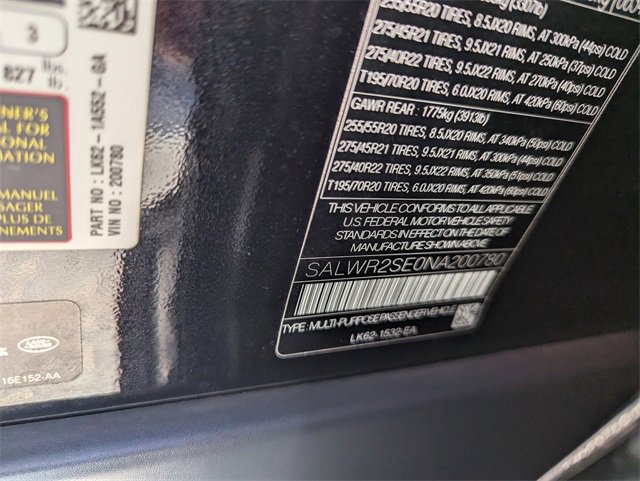 Used 2022 Land Rover Range Rover Sport HSE Dynamic image 34