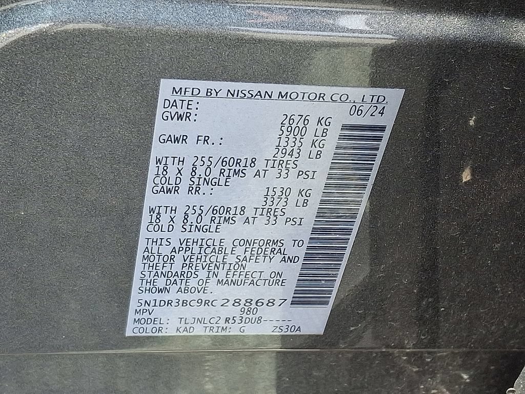 Used 2024 Nissan Pathfinder SV AWD/4WD image 26
