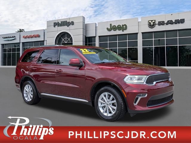 Certified 2022 Dodge Durango SXT w/ Trailer Tow Group IV