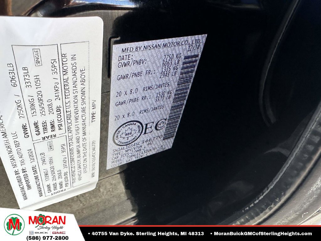 Used 2025 INFINITI QX60 Sensory AWD/4WD image 33