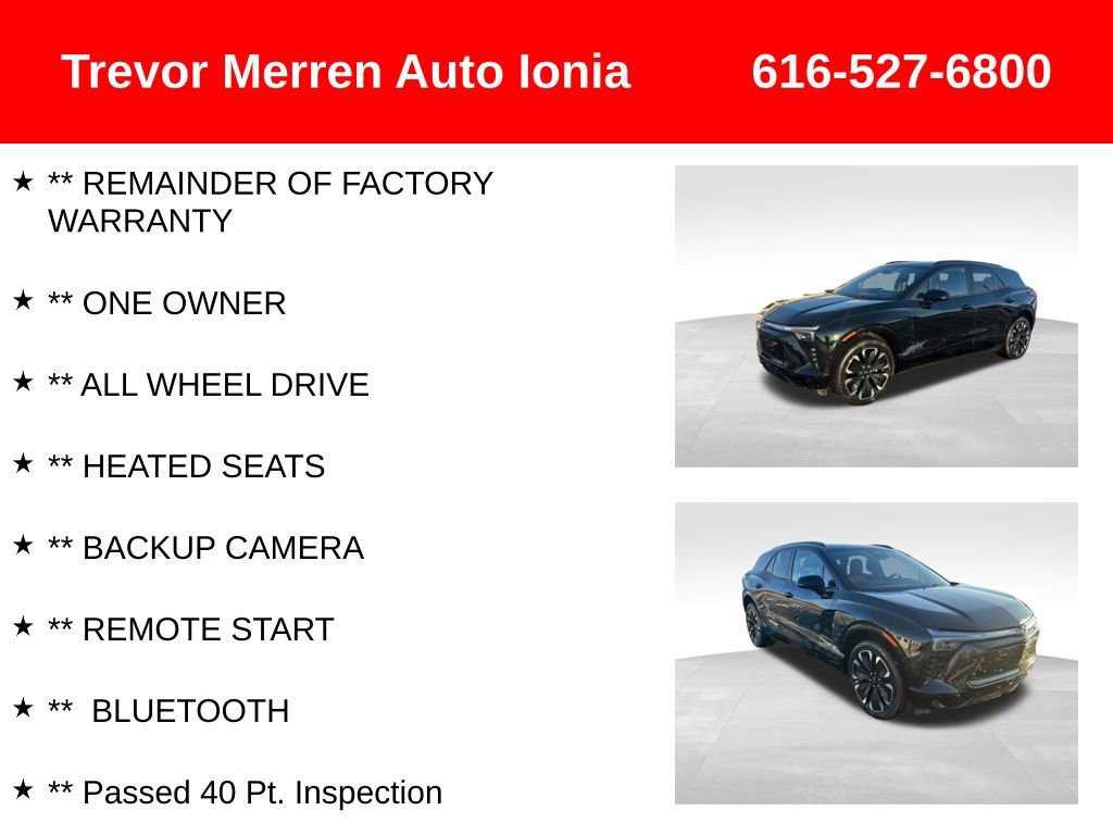 Used 2024 Chevrolet Blazer EV RS image 7