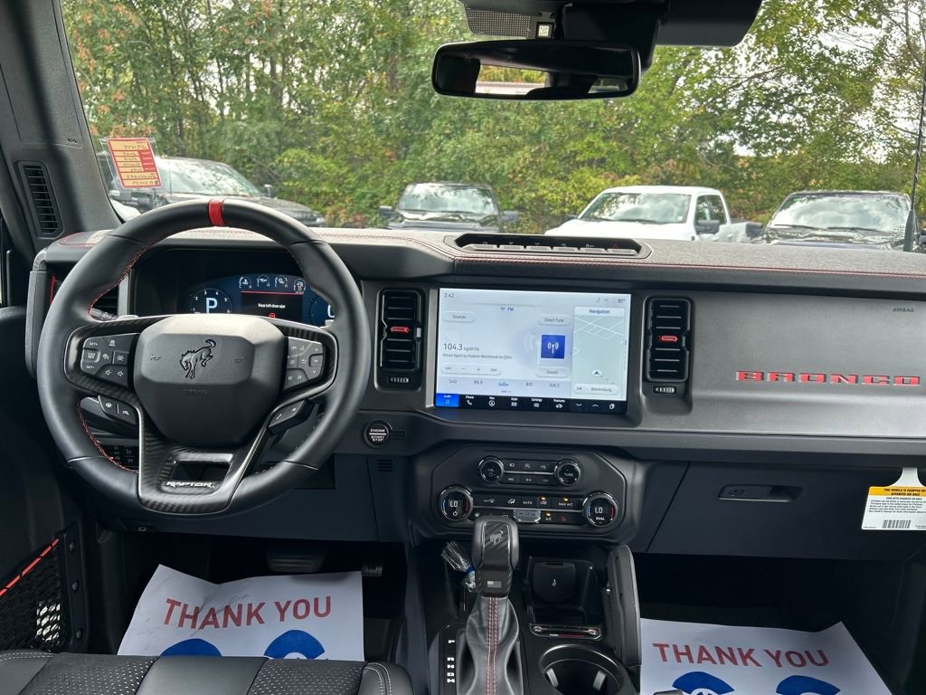 New 2025 Ford Bronco Raptor w/ Interior Carbon Fiber Pack image 12