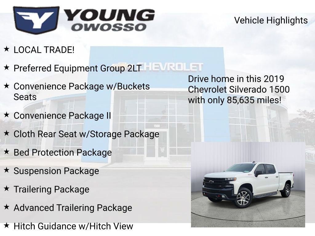 Certified 2019 Chevrolet Silverado 1500 LT Trail Boss AWD/4WD image 8