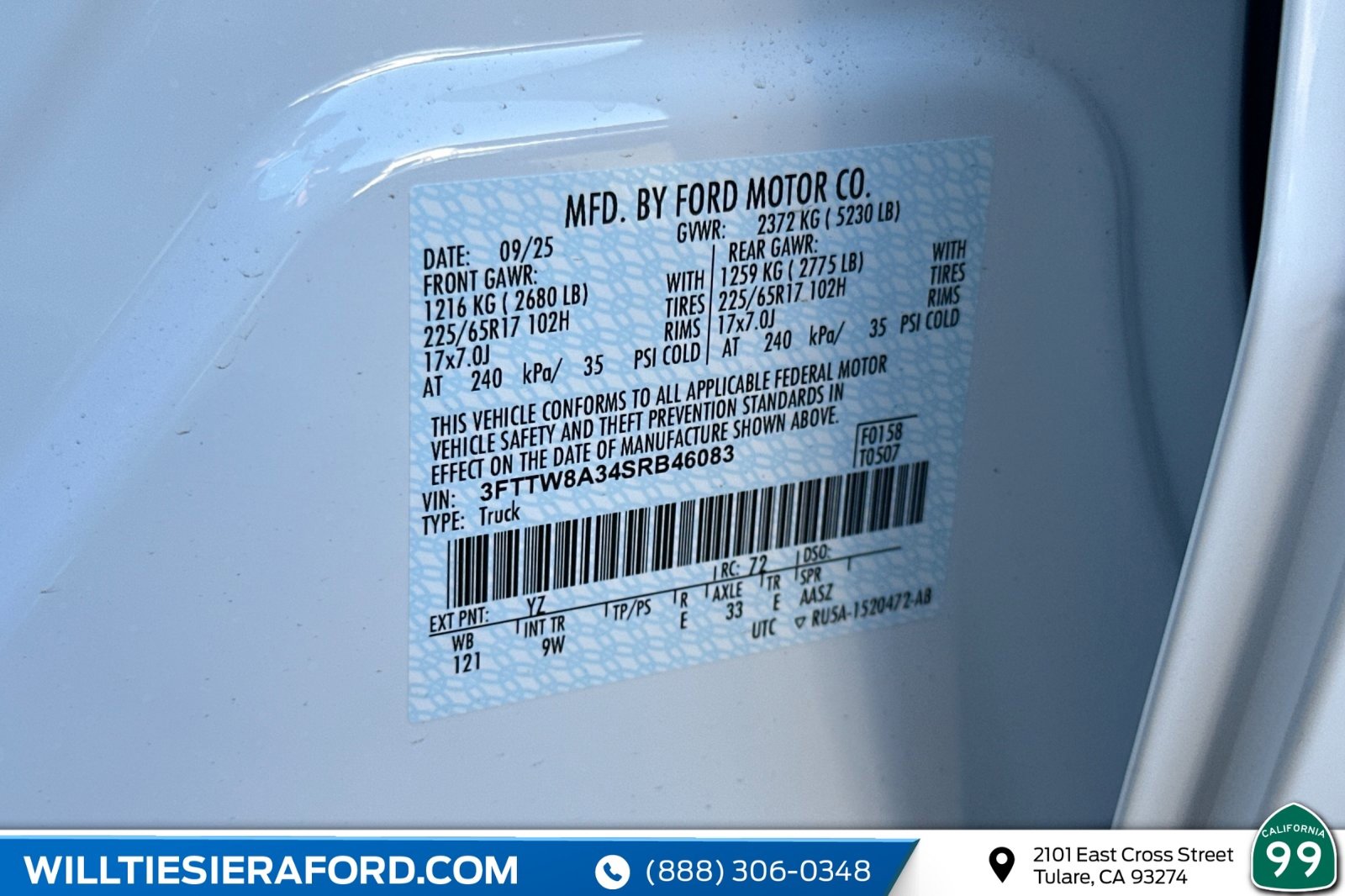 New 2025 Ford Maverick XL image 18