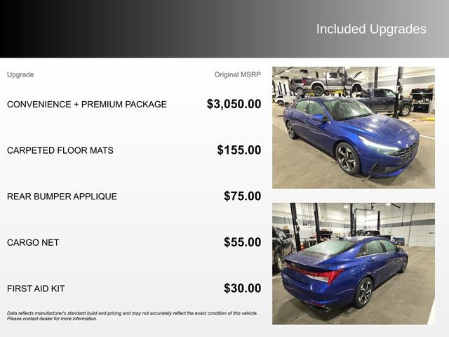 Used 2021 Hyundai Elantra SEL w/ Convenience + Premium Package image 4