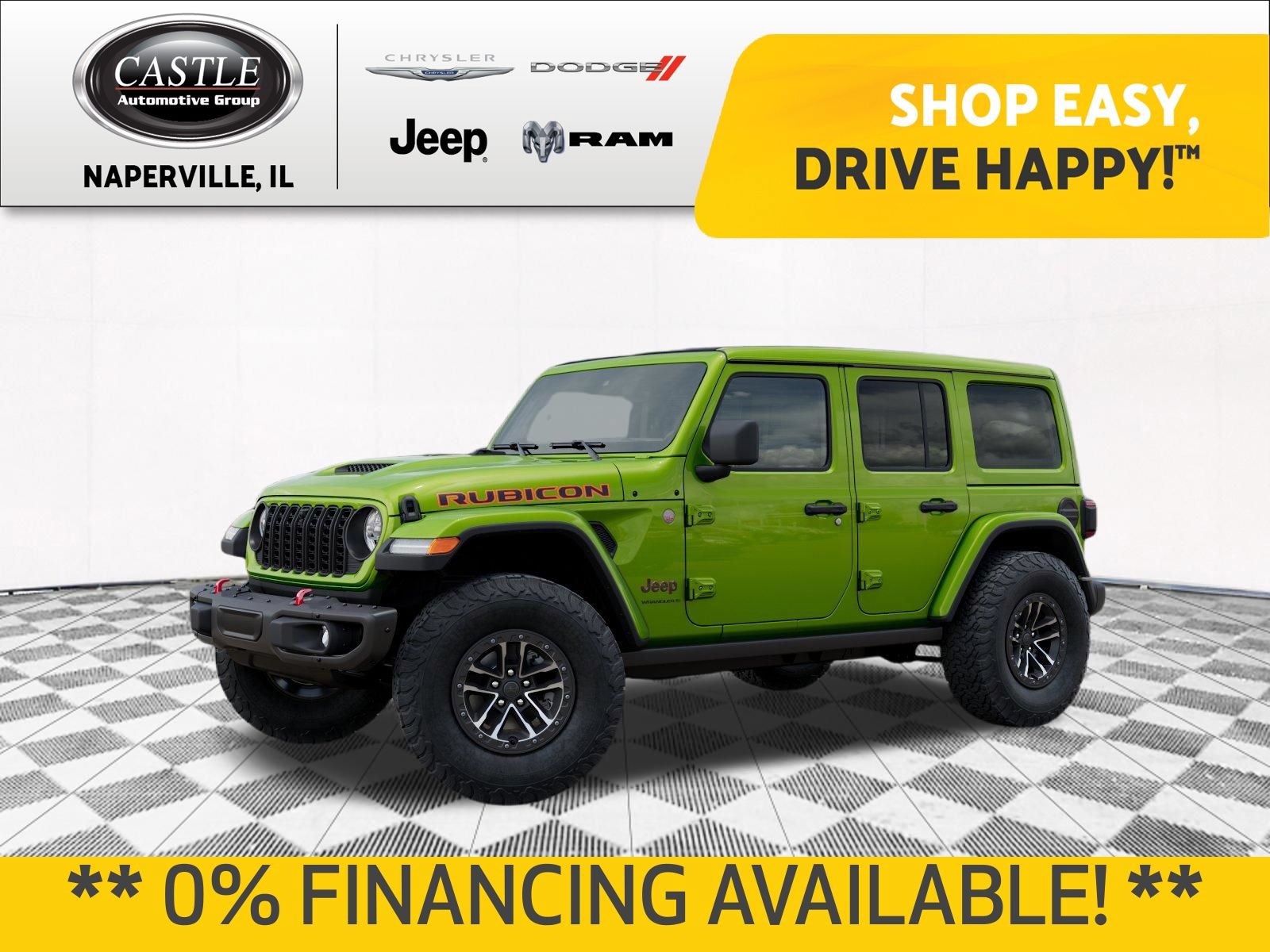 New 2026 Jeep Wrangler Unlimited Rubicon