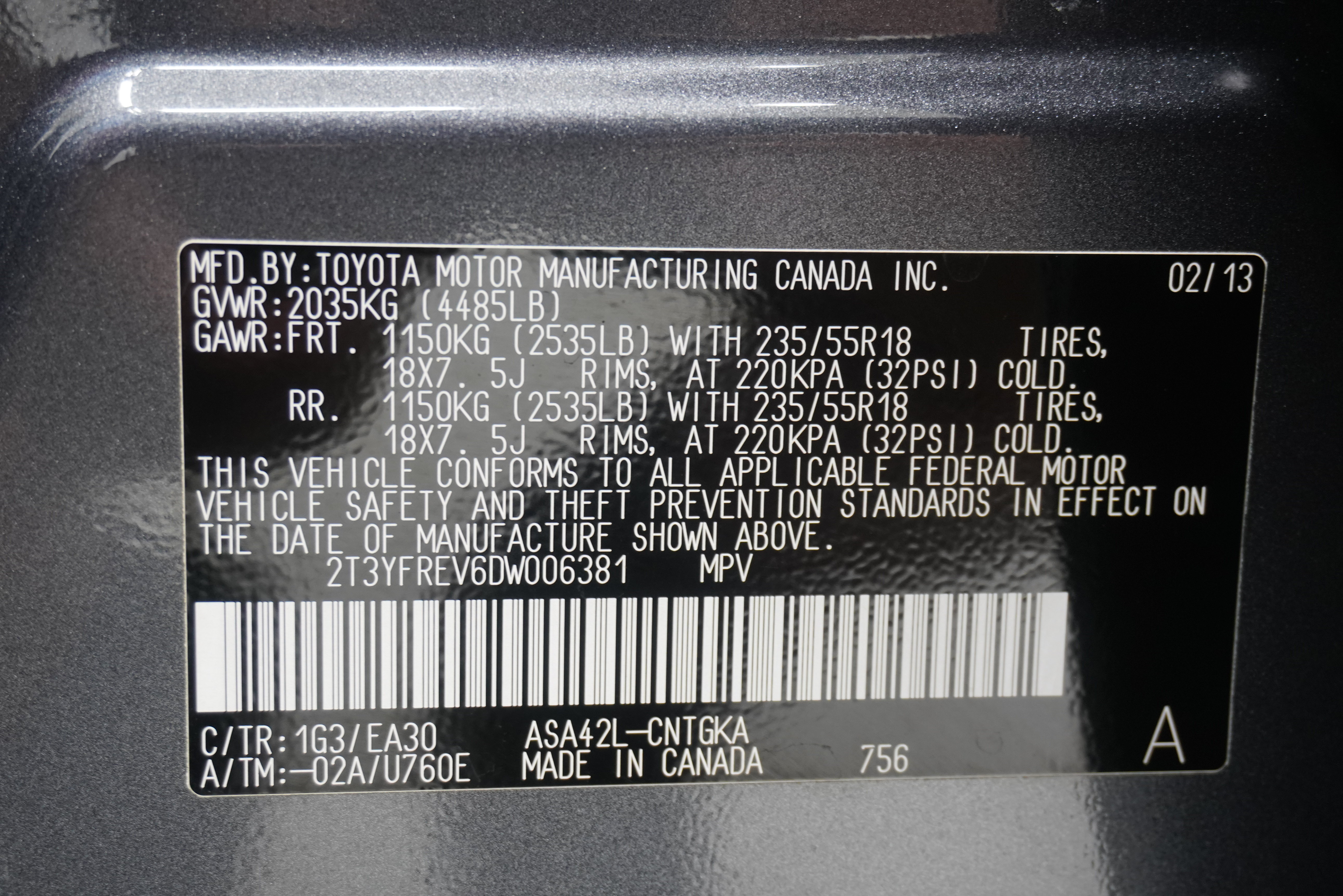 Used 2013 Toyota RAV4 Limited FWD image 34