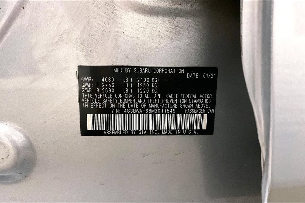 Used 2021 Subaru Legacy Premium AWD/4WD image 19