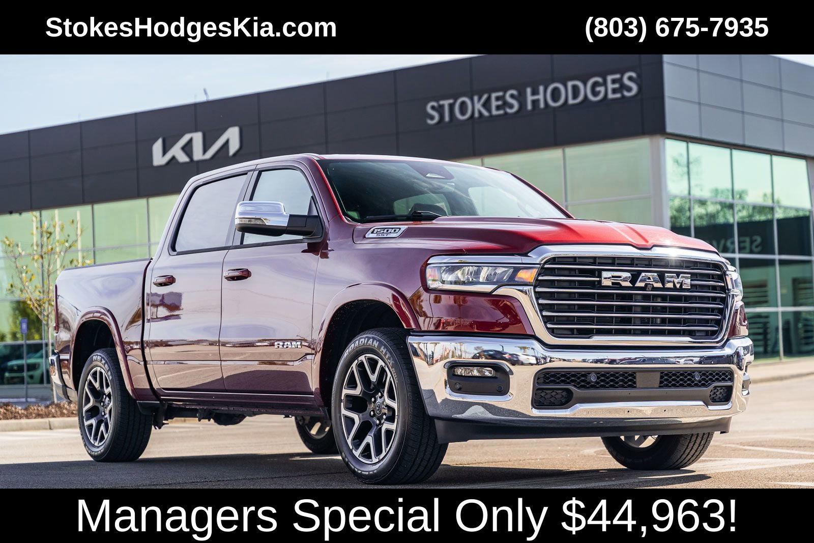 Used 2025 RAM 1500 Laramie image 1