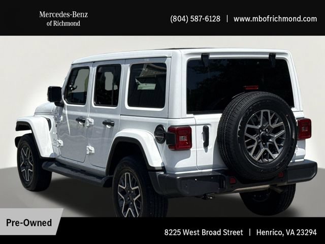 Used 2024 Jeep Wrangler Unlimited Sahara w/ Technology Group AWD/4WD image 26