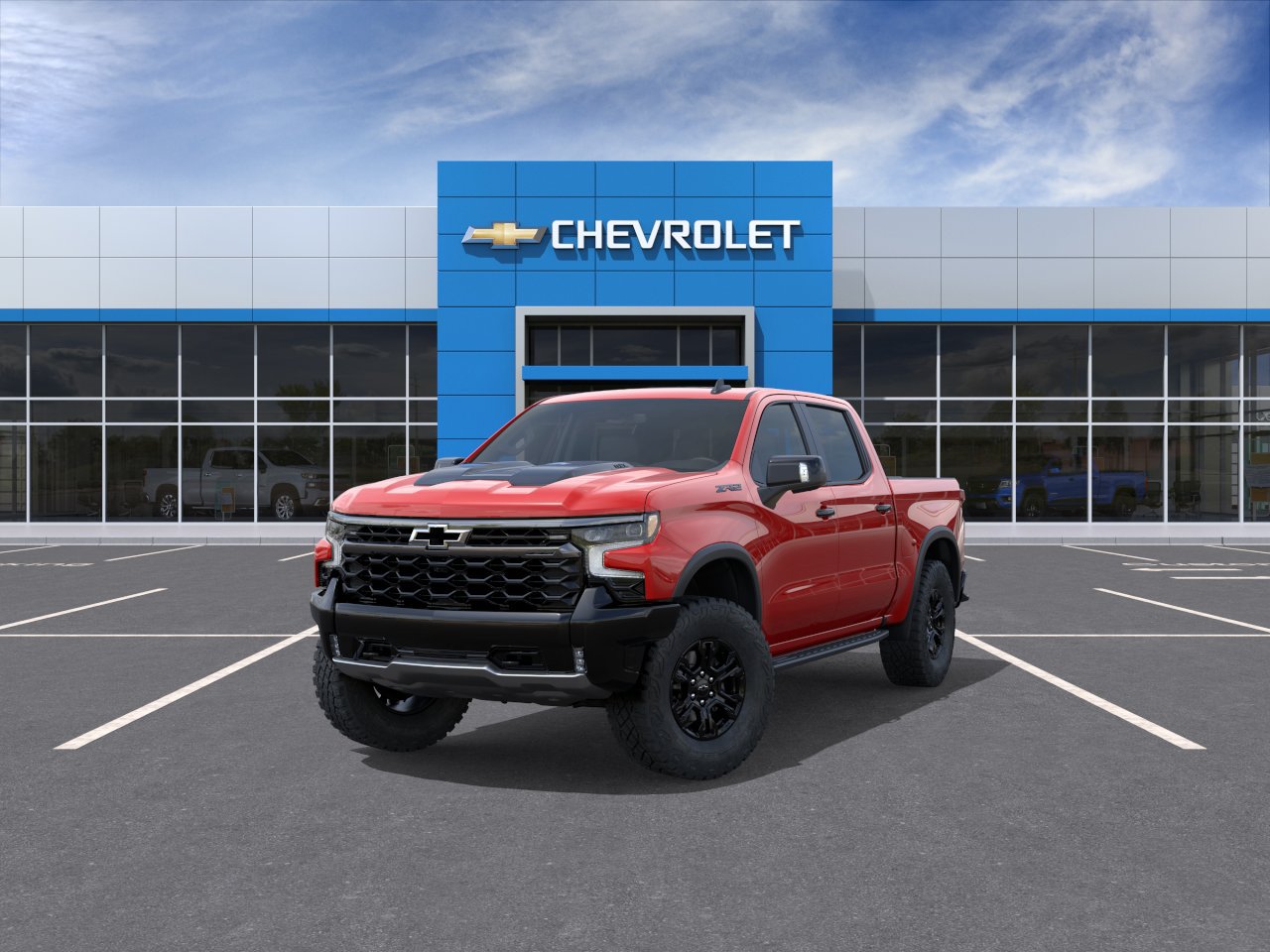 New 2026 Chevrolet Silverado 1500 ZR2 w/ Dark Appearance Package AWD/4WD image 8