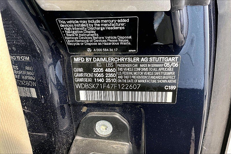 Used 2007 Mercedes-Benz SL 550 w/ AMG Sport Pkg image 25