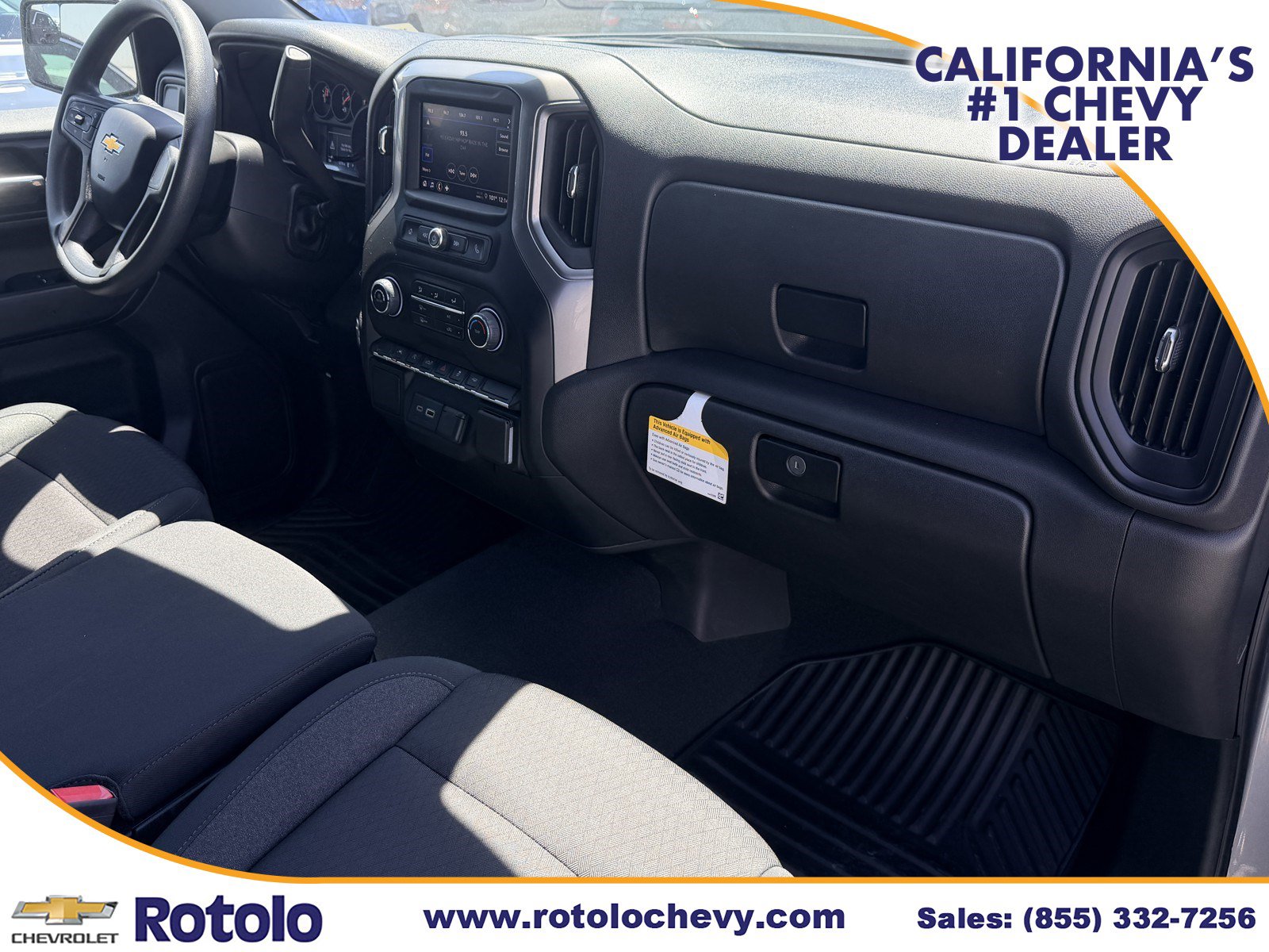 Used 2025 Chevrolet Silverado 1500 Custom w/ Turbomax Blackout Package RWD image 7