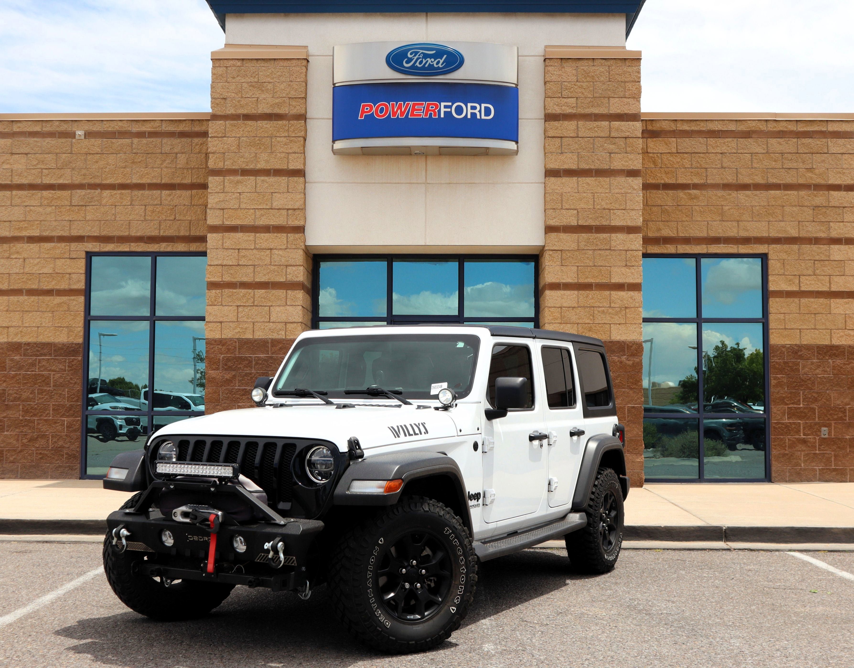 Used 2021 Jeep Wrangler Unlimited Sport AWD/4WD image 2
