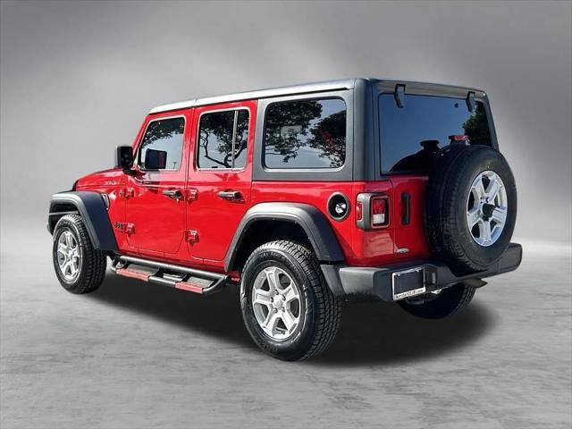 Certified 2022 Jeep Wrangler Unlimited Sport AWD/4WD image 7