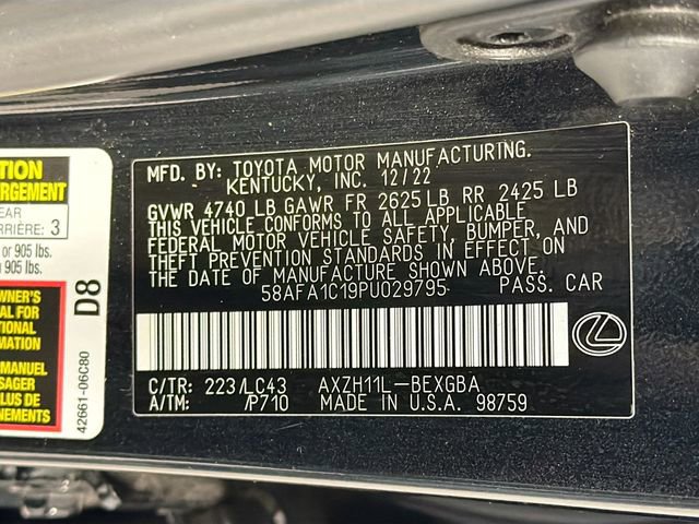 Used 2023 Lexus ES 300h Ultra Luxury image 25