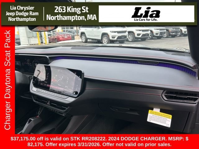 New 2024 Dodge Charger R/T Scat Pack w/ Plus Group image 37