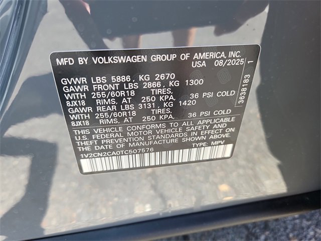 New 2026 Volkswagen Atlas Peak Edition image 11