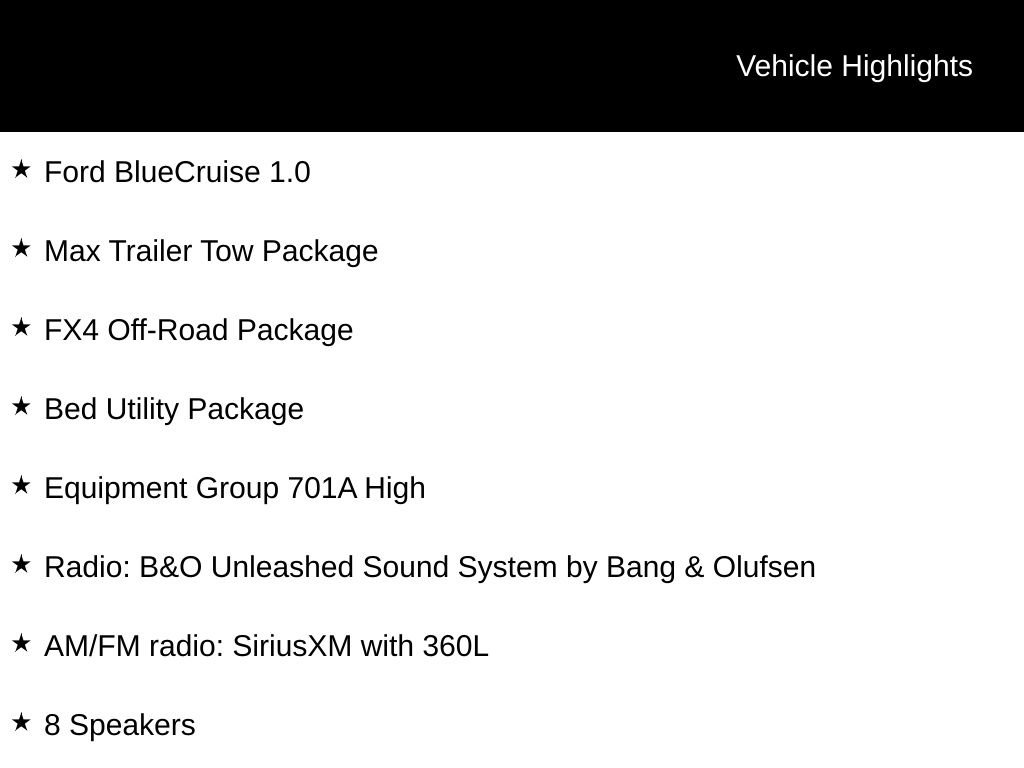 Used 2023 Ford F150 Platinum w/ Equipment Group 701A High image 9