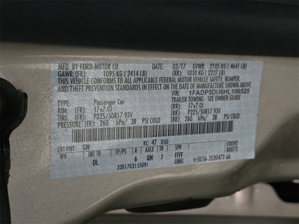 Used 2017 Ford C-MAX Titanium w/ Equipment Group 301A image 31