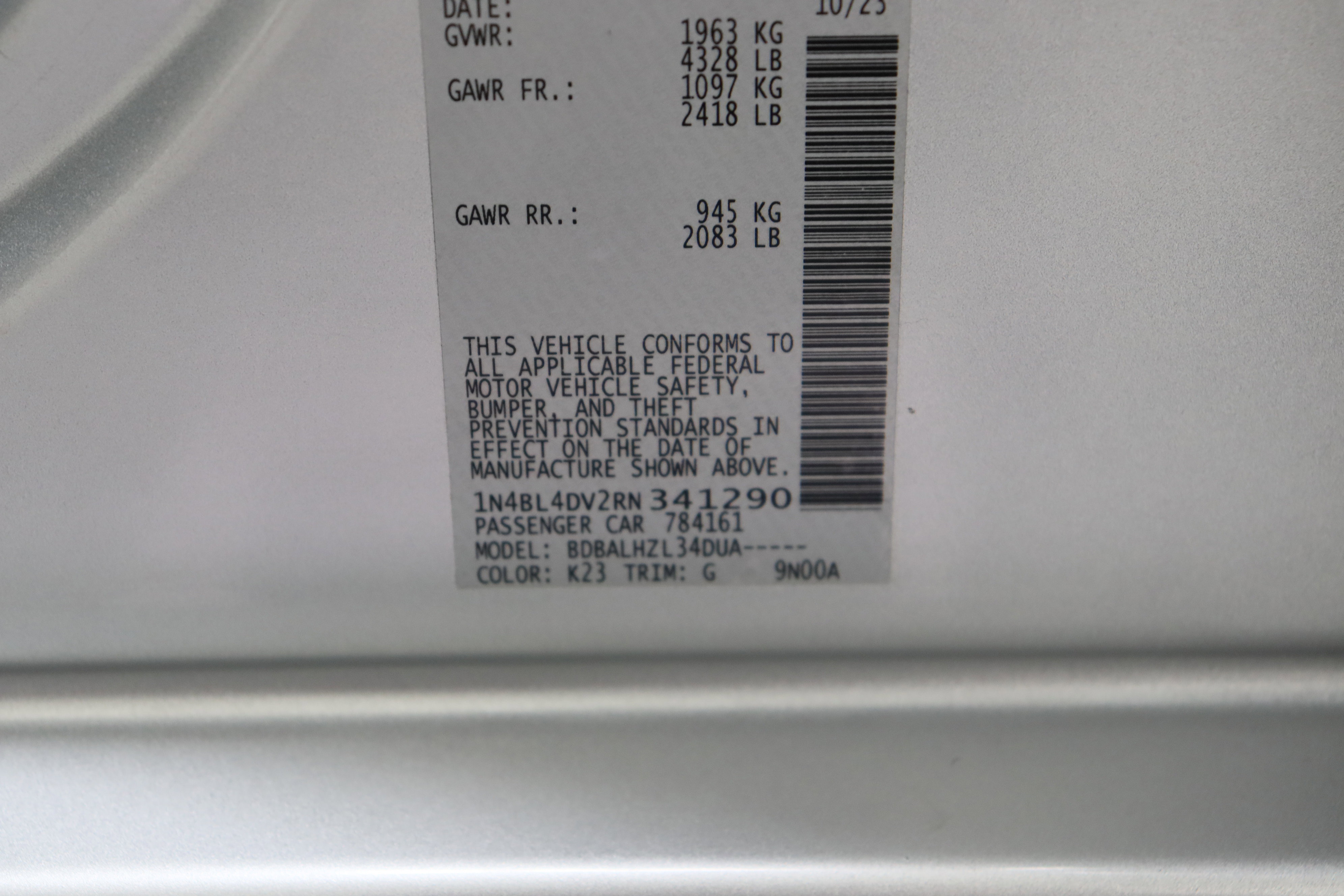 Used 2024 Nissan Altima 2.5 SV image 40