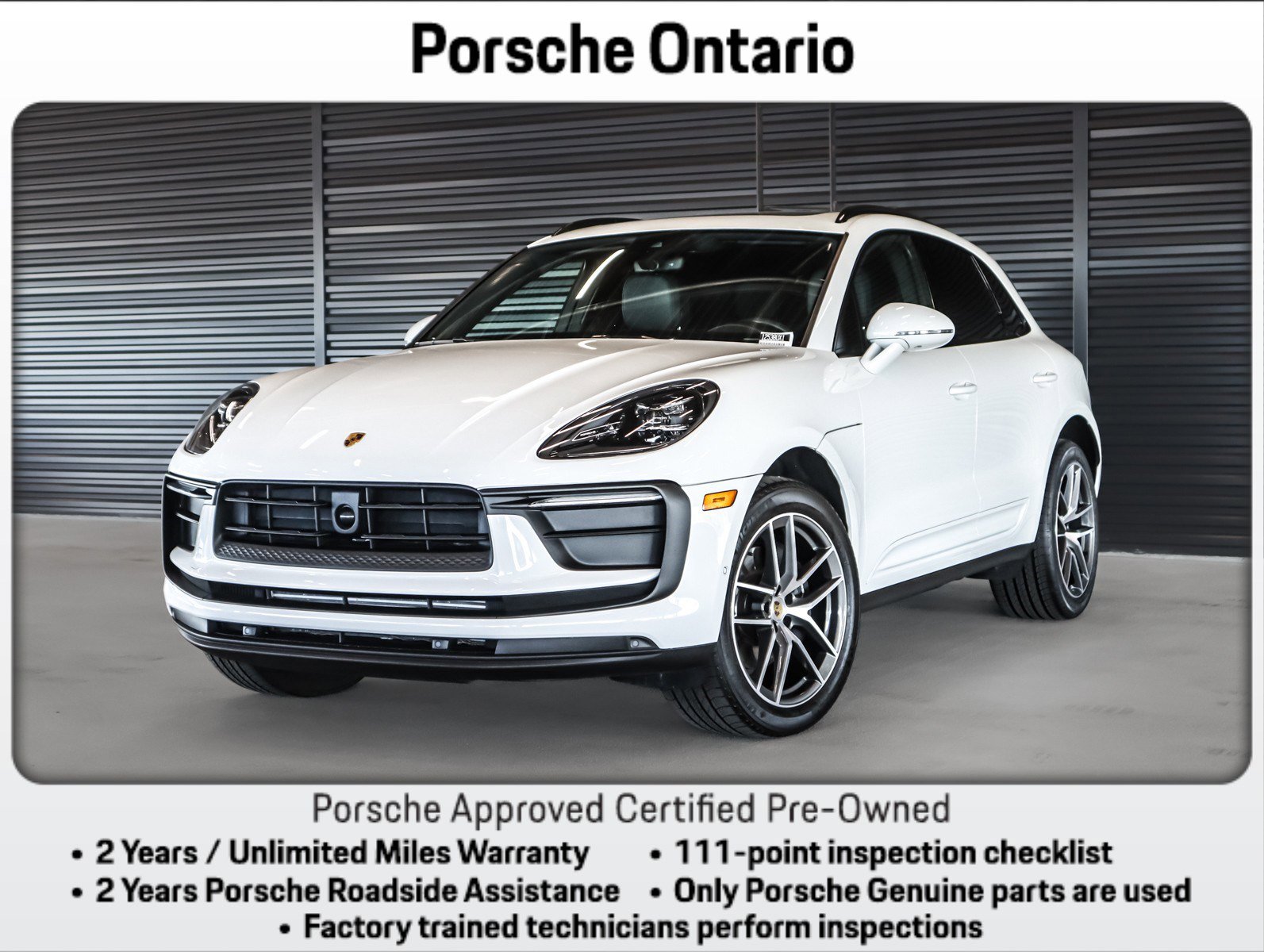 Certified 2022 Porsche Macan AWD/4WD image 1