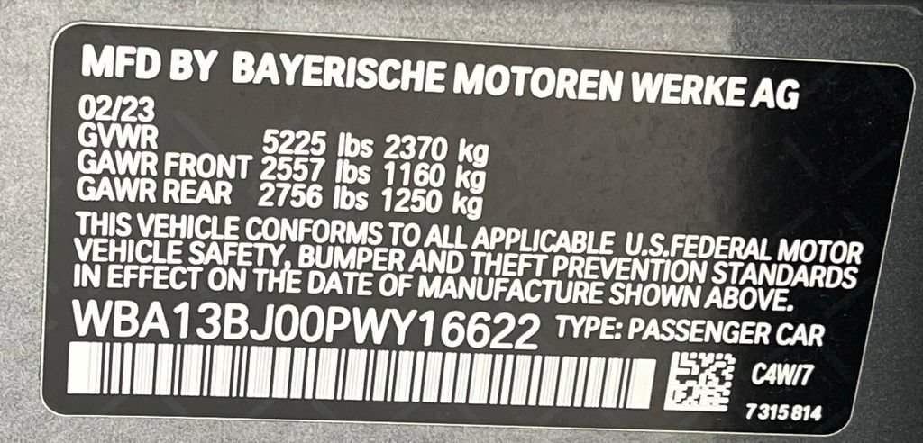 Used 2023 BMW 530i xDrive w/ M Sport Package AWD/4WD image 42
