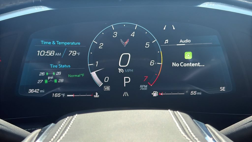 Used 2025 Chevrolet Corvette Stingray Preferred Cpe w/ Z51 Performance Package RWD image 15