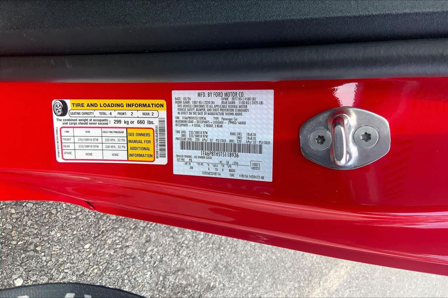 Certified 2026 Ford Mustang Premium RWD image 30