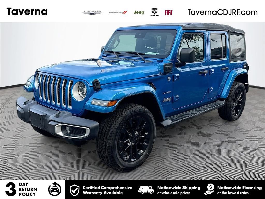 Used 2021 Jeep Wrangler Unlimited Sahara w/ Cold Weather Group