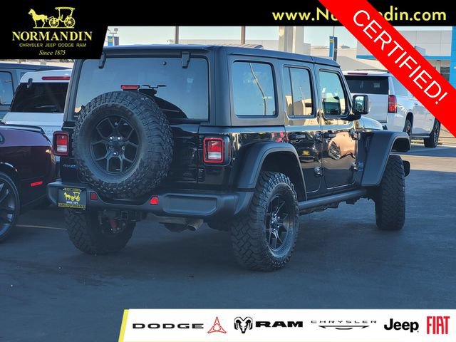 Certified 2025 Jeep Wrangler Unlimited Sport S 4xe AWD/4WD image 3