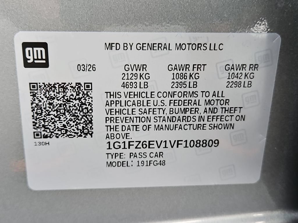 New 2027 Chevrolet Bolt RS FWD image 24