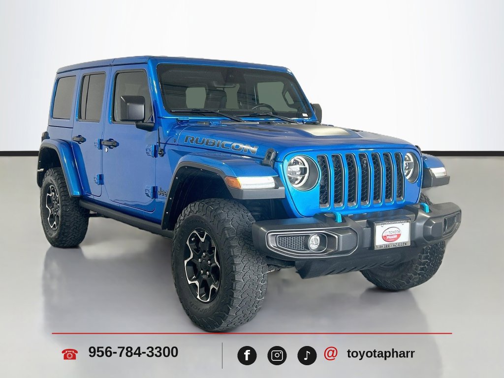 Used 2021 Jeep Wrangler Unlimited Rubicon 4xe w/ Safety Group AWD/4WD image 3