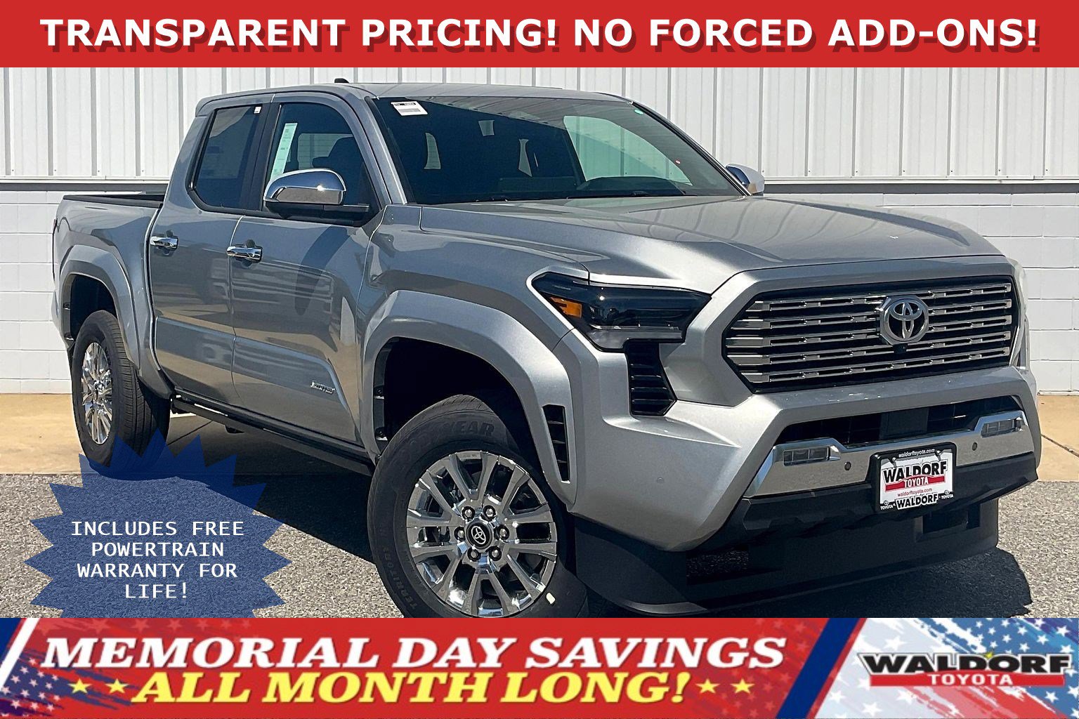 New 2026 Toyota Tacoma Limited