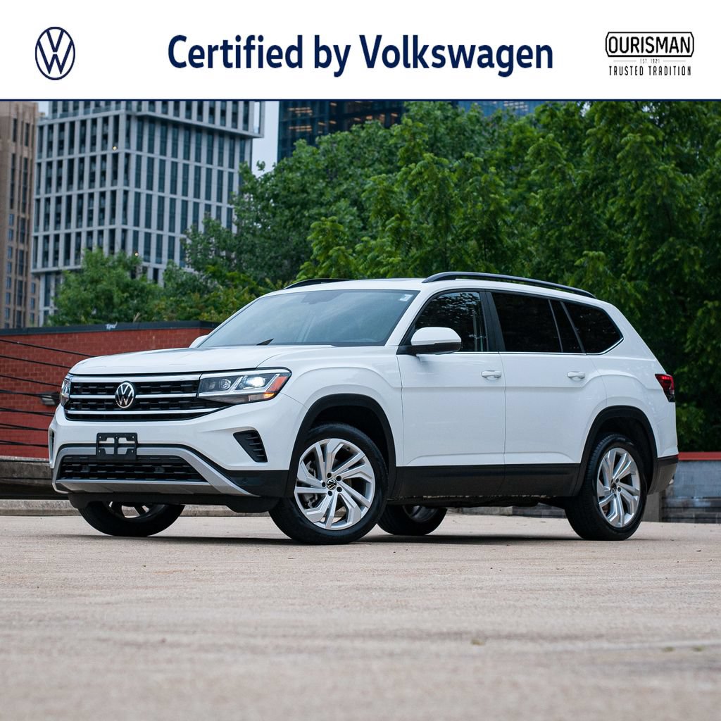 Certified 2023 Volkswagen Atlas SE w/ Panoramic Sunroof Package