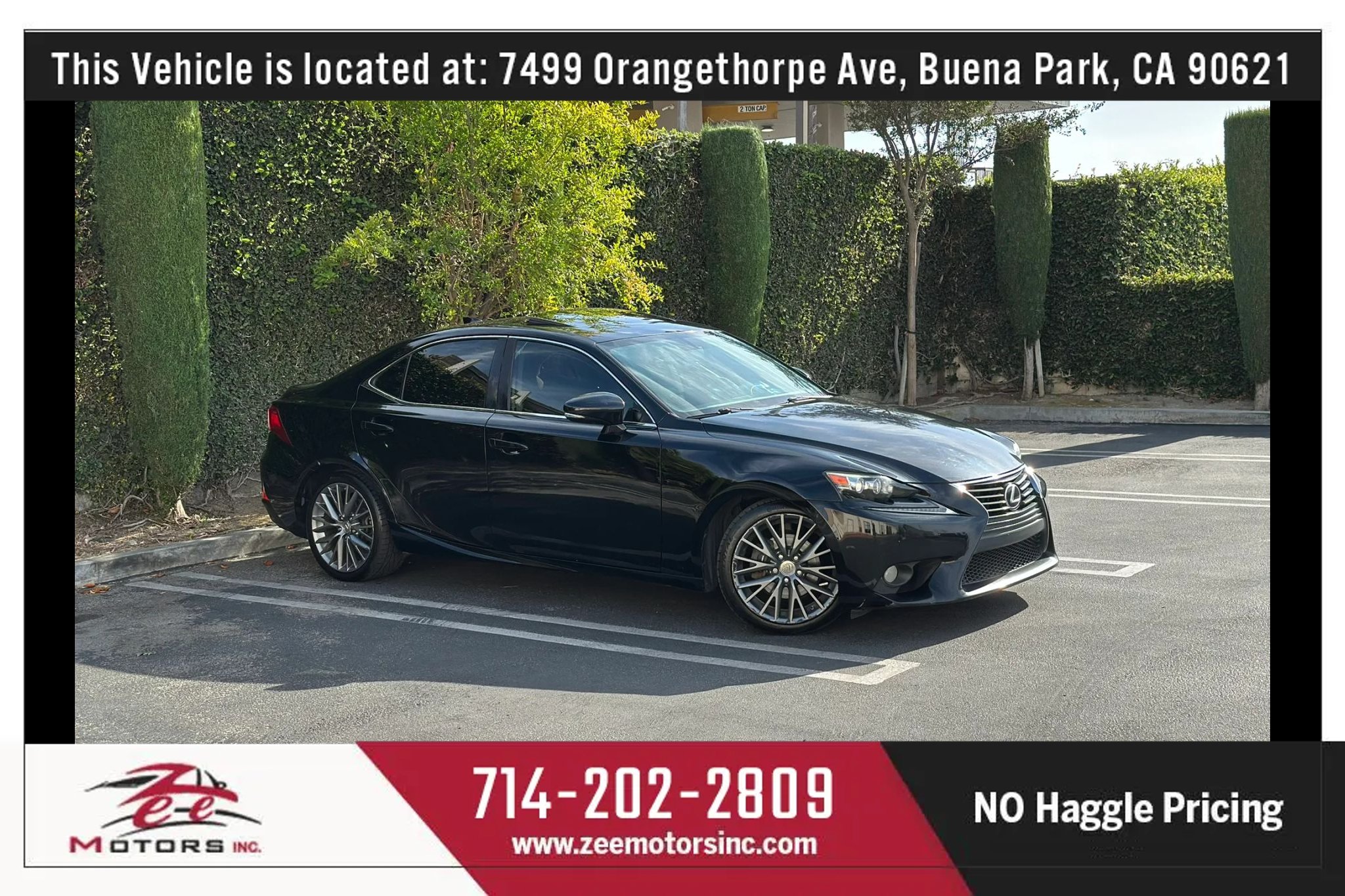Used 2014 Lexus IS 250 w/ Navigation Package RWD image 2