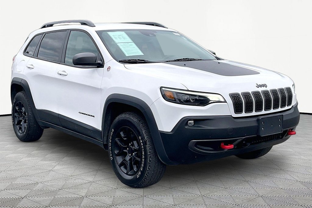 Used 2021 Jeep Cherokee Trailhawk AWD/4WD image 3