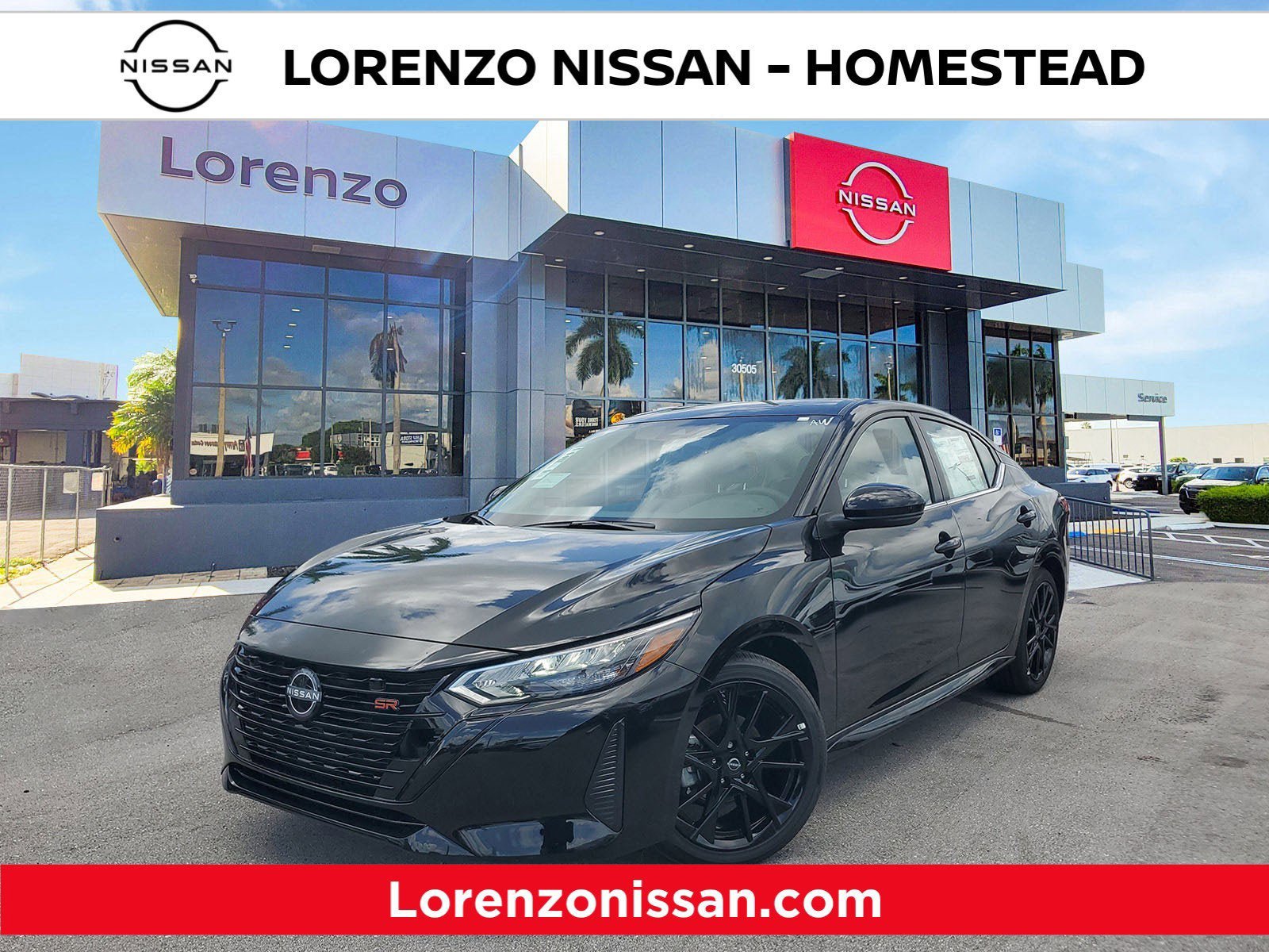 New 2025 Nissan Sentra SR w/ Midnight Edition FWD image 1
