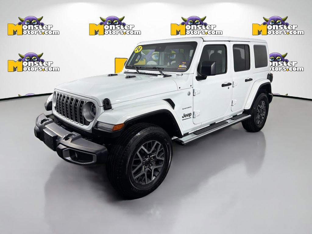 Used 2024 Jeep Wrangler Unlimited Sahara AWD/4WD image 1