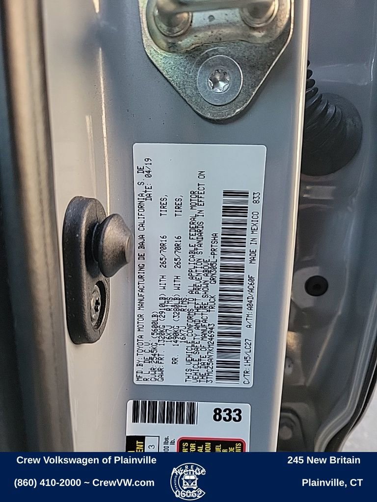 Used 2019 Toyota Tacoma TRD Off-Road image 39