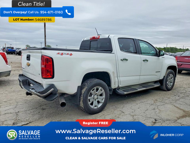Used 2016 Chevrolet Colorado LT w/ Luxury Package, Chrome AWD/4WD image 4