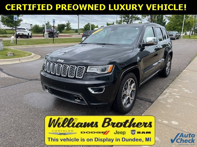 Certified 2021 Jeep Grand Cherokee Overland image 1