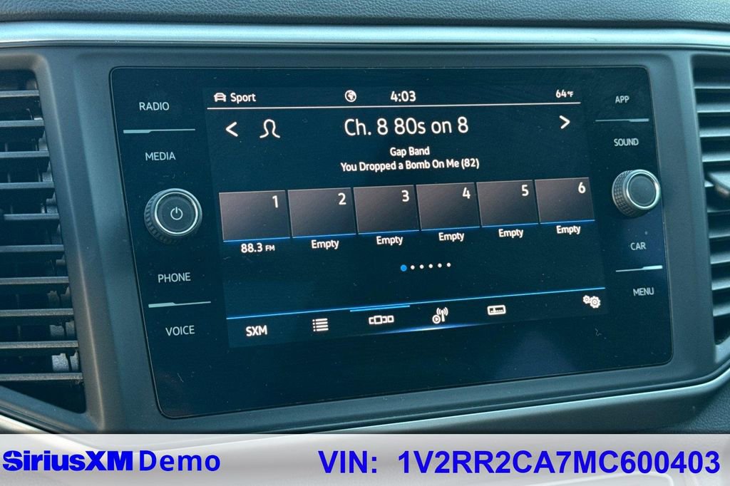 Used 2021 Volkswagen Atlas SE w/ Panoramic Sunroof Package image 25