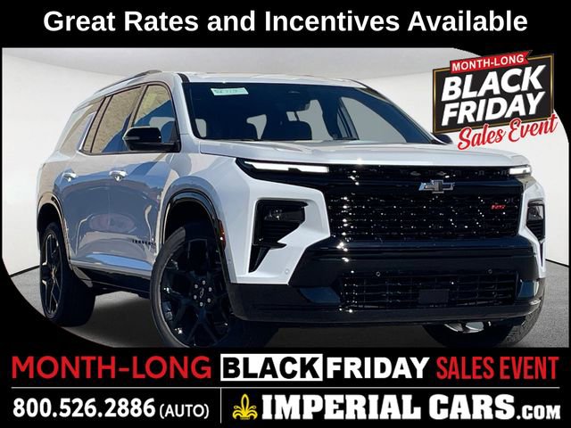 New 2026 Chevrolet Traverse RS w/ LPO, Floor Liner Package
