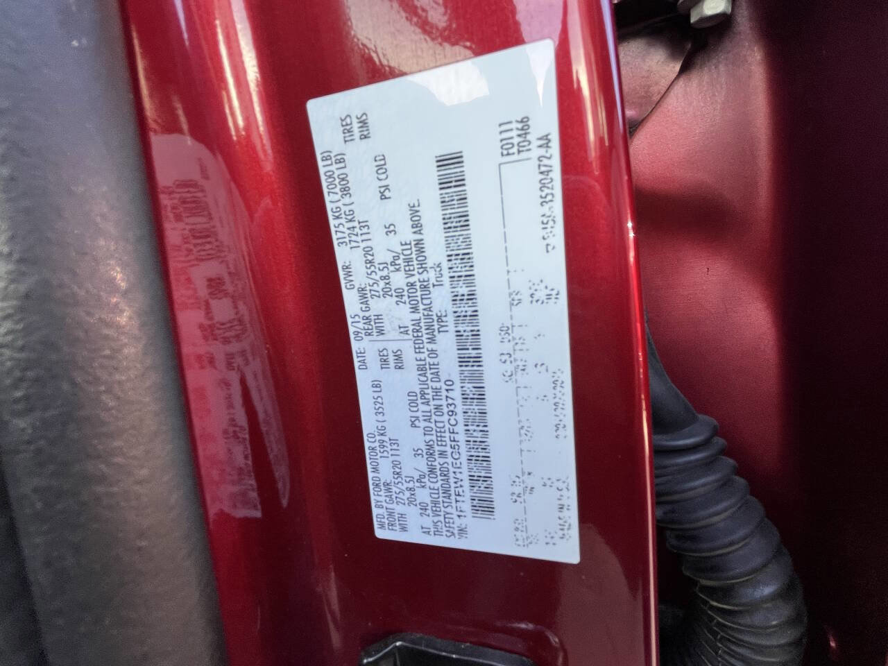 Used 2015 Ford F150 King Ranch w/ Equipment Group 601A Luxury image 32