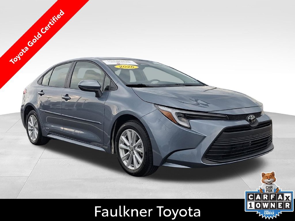 Certified 2026 Toyota Corolla LE w/ LE Premium Package