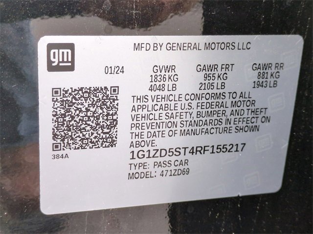 Certified 2024 Chevrolet Malibu LT image 34